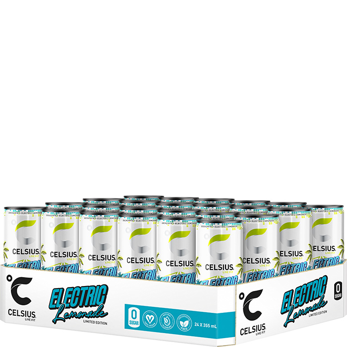 24 x Celsius Energidryck 355 ml Orange Rush