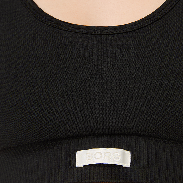 Studio Seamless Low Sport-bh Svart