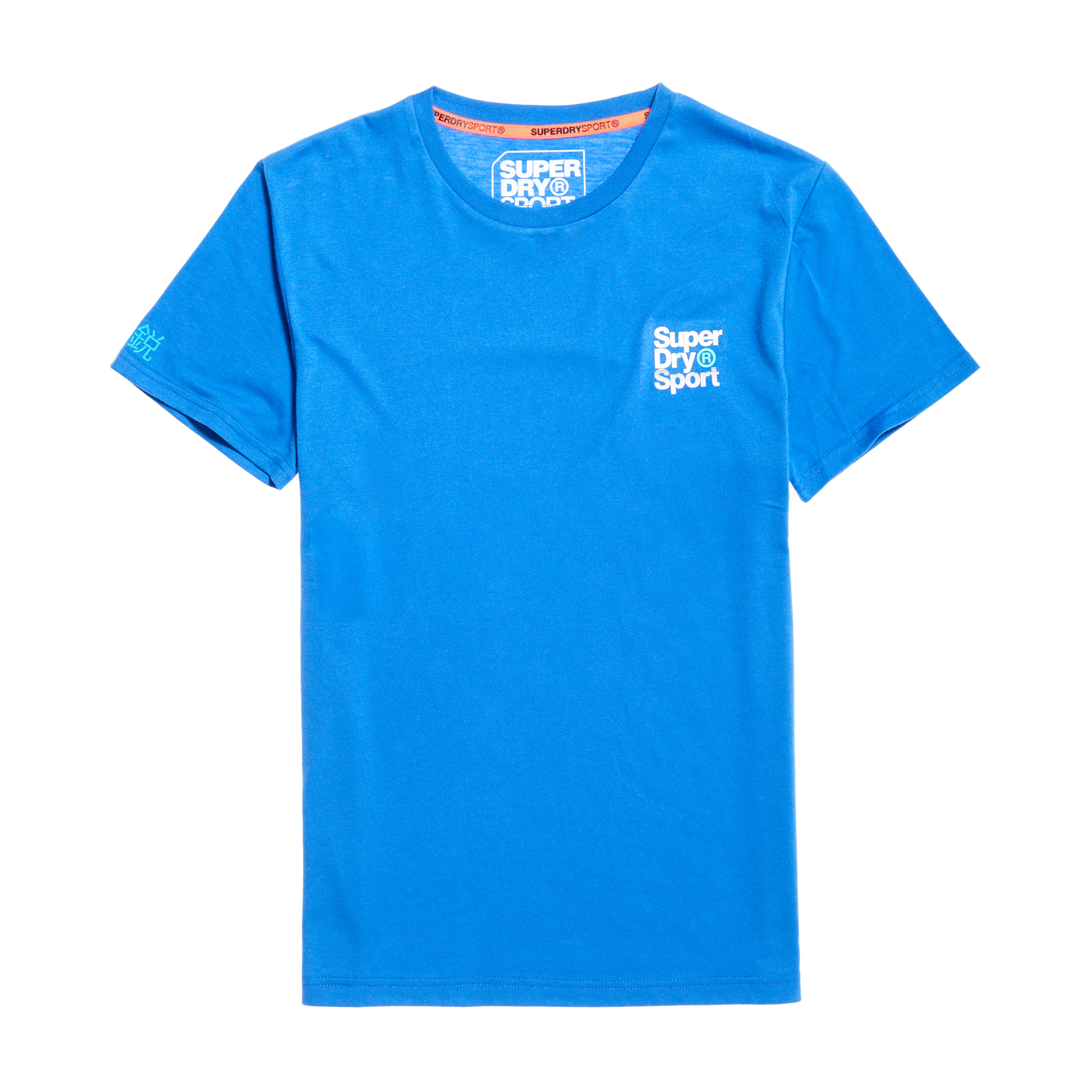 Bild av Core Sport Small Logo Tee, 70's Blue