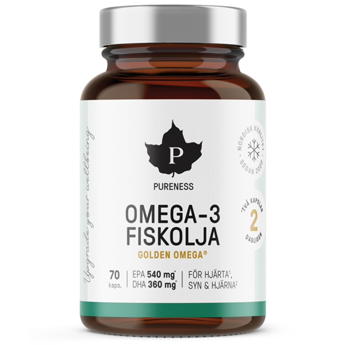 Omega-3 Fiskolja 70 kapslar