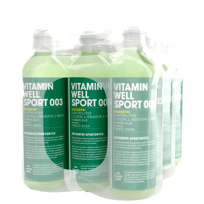 12 x Vitamin Well Sport 003 500ml Forest Rush