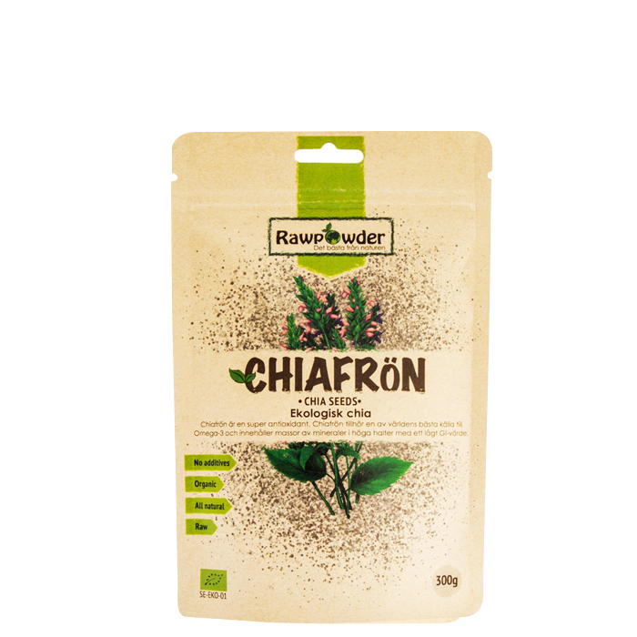 Chiafrö, Ekologisk Chia, 300 g