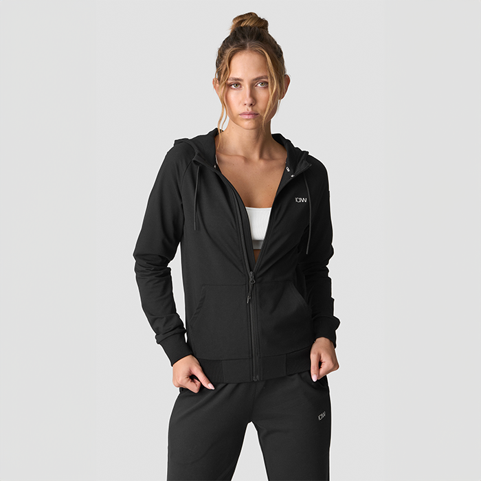 Activity Zip Hoodie Svart