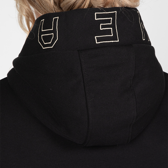 Tracey Cropped Hoodie, Black