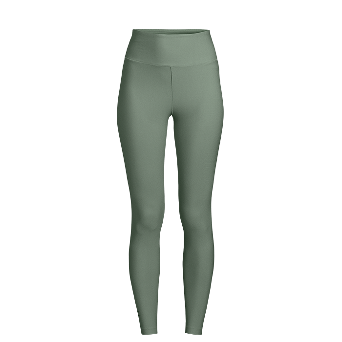 Graphic High Waist Tights,Dusty Green