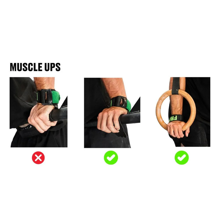 Frog Grips Elite OG Tr&auml;ningsgrepp 4.0 Gr&ouml;n