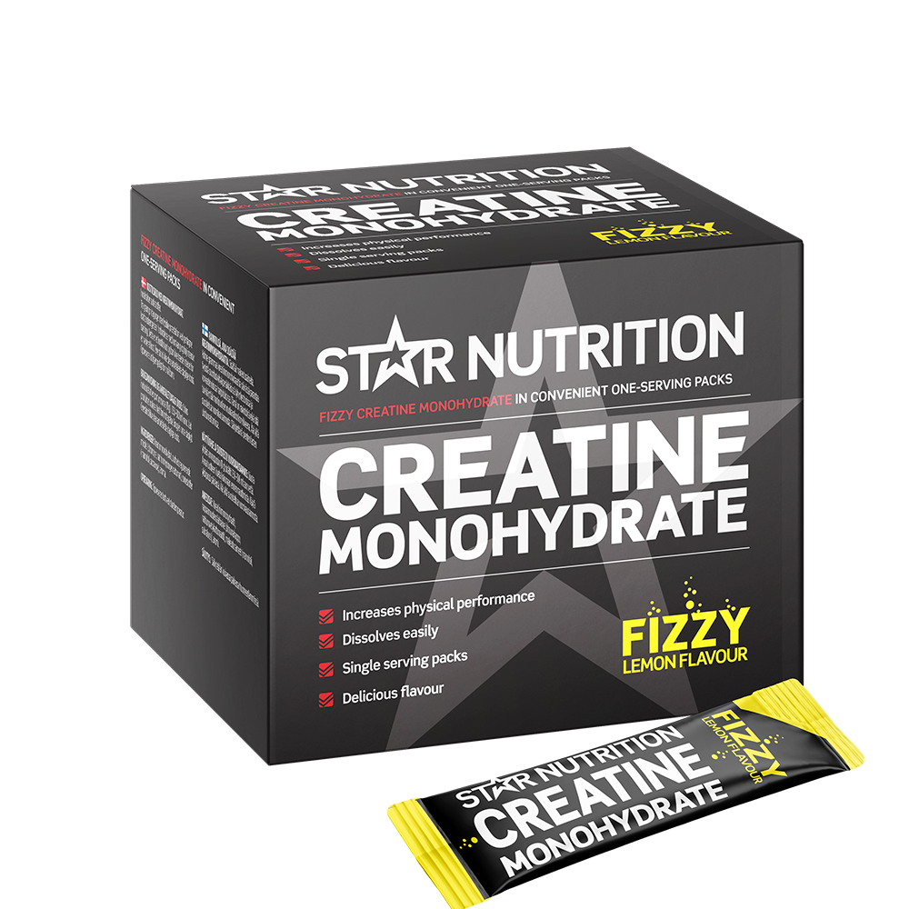 Kreatinmonohydrat Fizzy Lemon 30 portioner