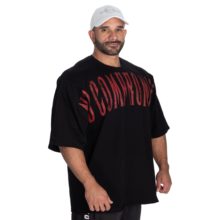 NC T-shirt Svart R&ouml;d