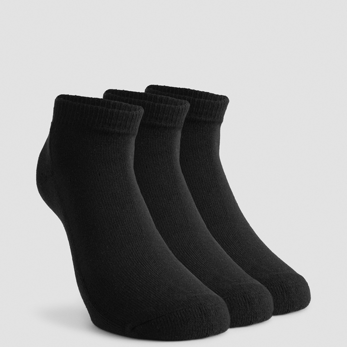 ICANIWILL Ankle Socks 3-pack Black