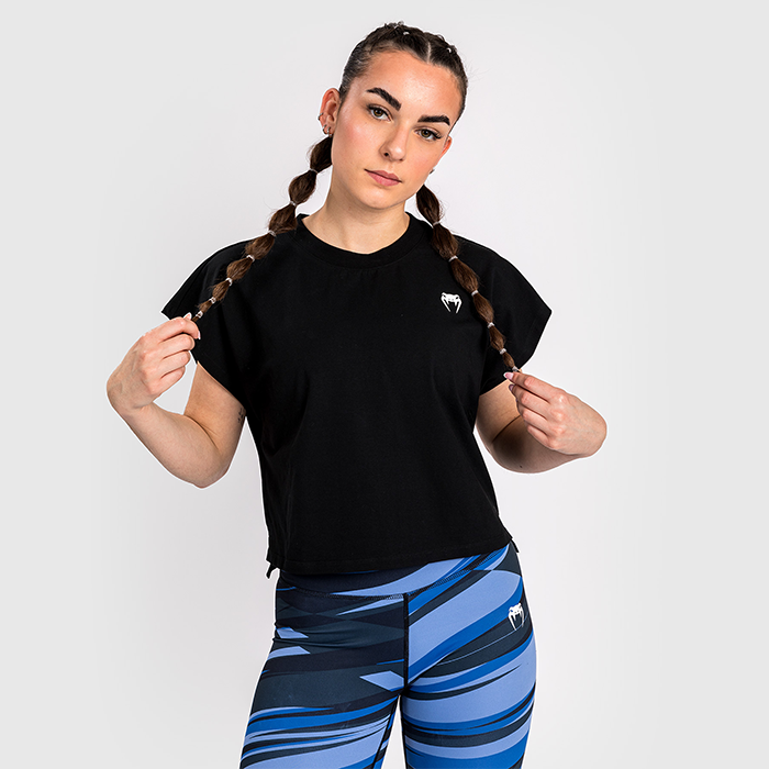 Venum Abyss T-shirt Cropped,Deep Black