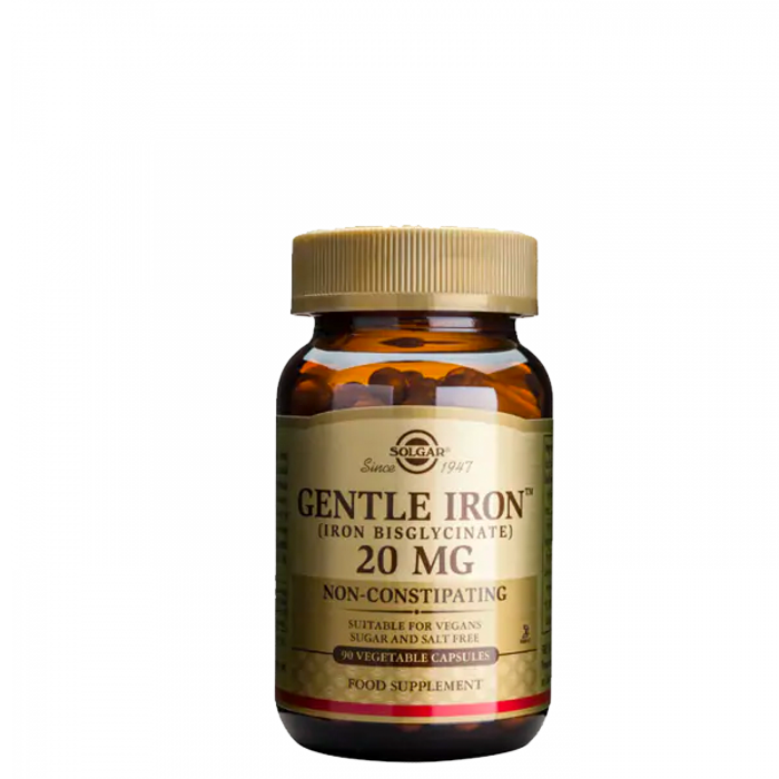 Gentle Iron Järntabletter 20 mg 90 kapslar