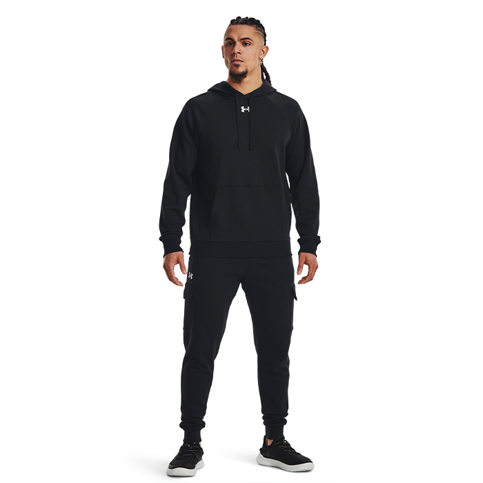 UA Rival Fleece Hoodie, Black