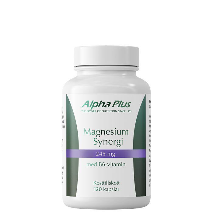 Magnesium Synergi 120 kapslar