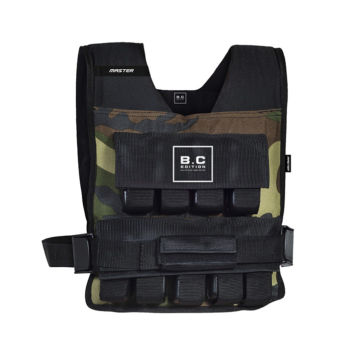 B-C Viktväst 20kg järnvikter