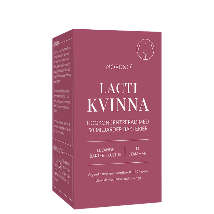LactiKvinna Mjölksyrabakterier 30 kapslar