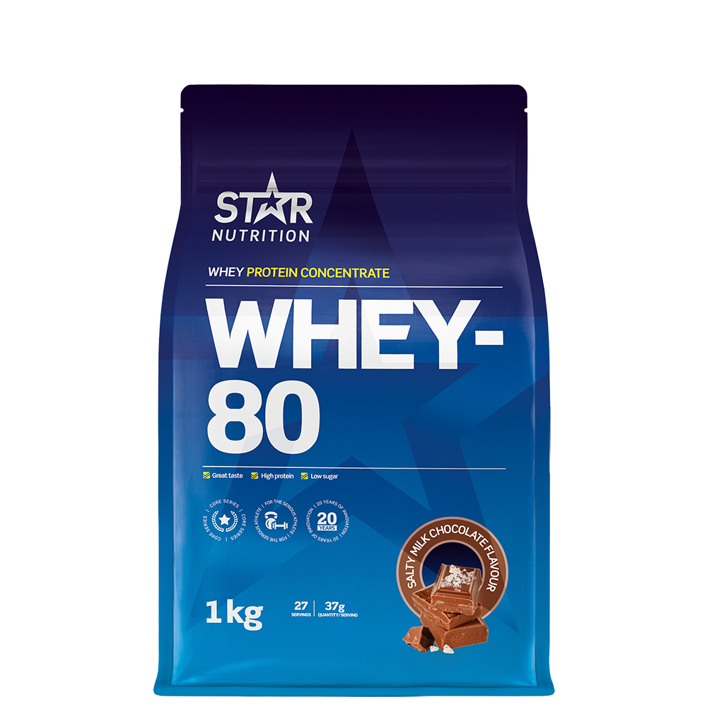 Whey-80 Vassleprotein 1 kg 15064