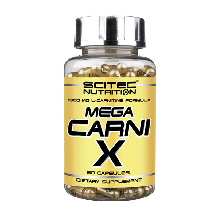 Scitec Nutrition Mega Carni-X L-karnitin 60 Kapslar