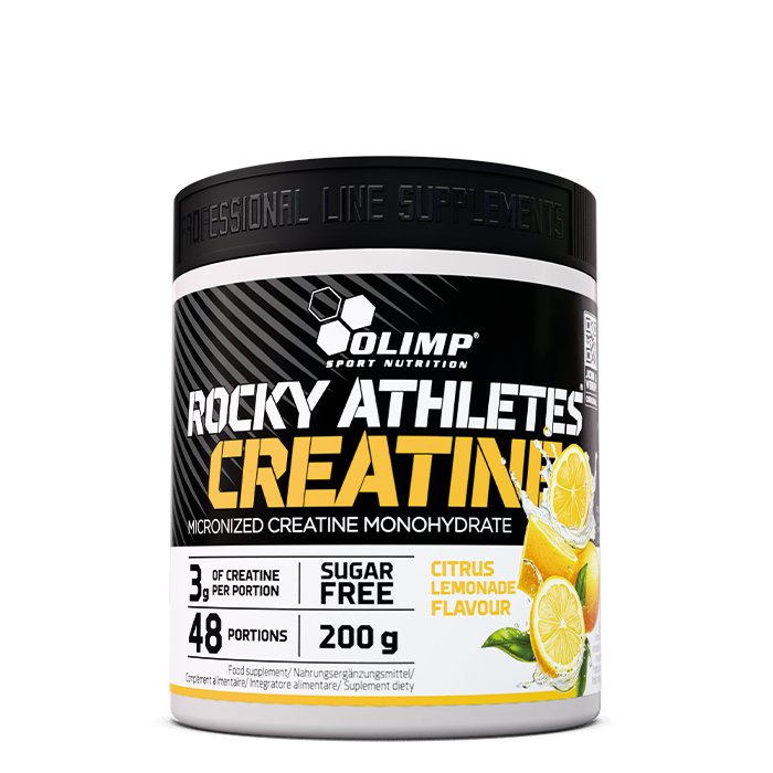 Rocky Athletes Creatine 200 g citrus_lemonade