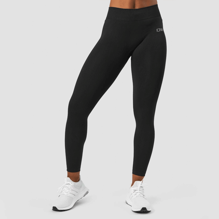 Läs mer om Define Seamless Tights Mid Waist, Black