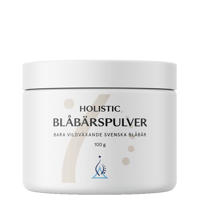 Holistic Blåbärspulver 100 g