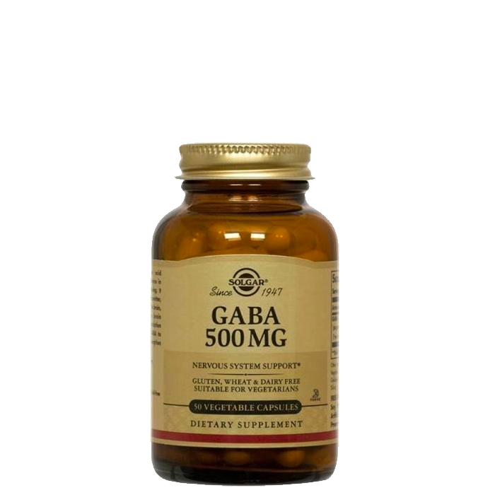 Solgar GABA 500 mg 50 kapslar