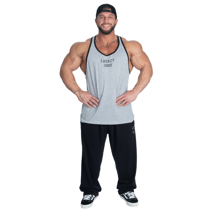 Legacy Essential T‑Back Linne Gr&aring;