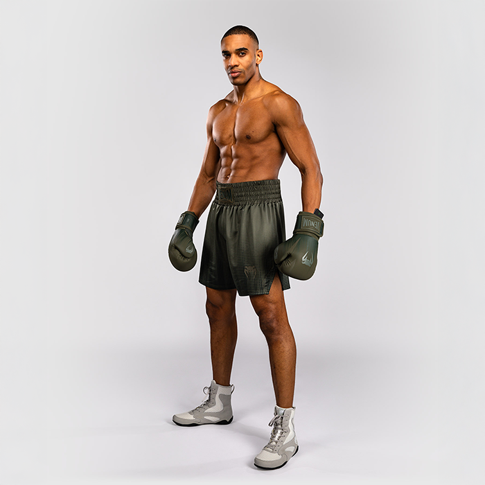 Venum Stealth Boxningsshorts Khaki Gr&ouml;n