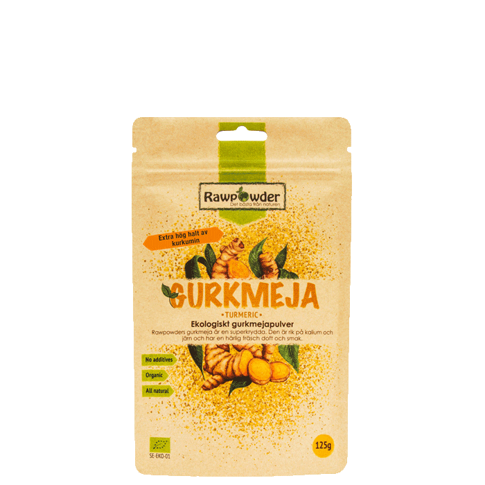 Gurkmejapulver EKO, 125 g