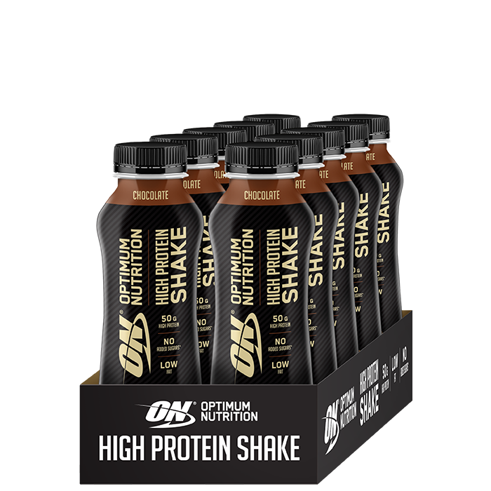 Optimum Nutrition 12 x Optimum High Protein Shake, 500 ml