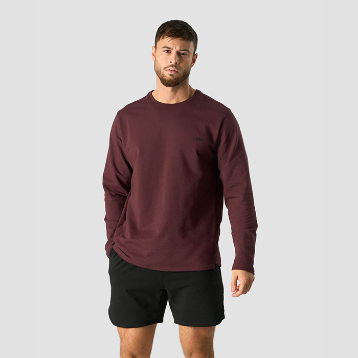 Stride Sweatshirt, Burgundy