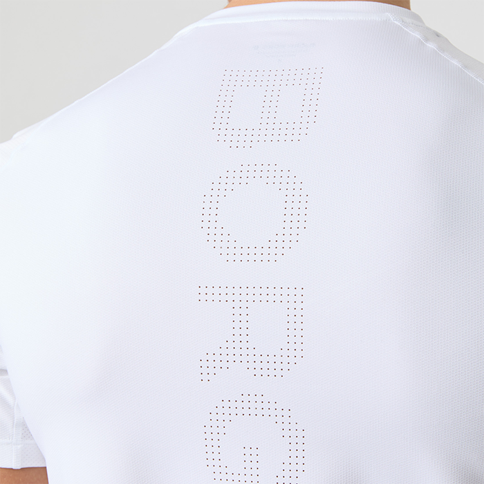Ace Mesh T-Shirt Vit