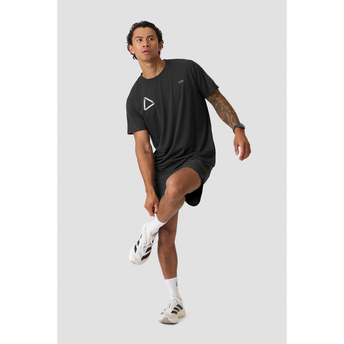 Mirage Dri-release T-shirt Print, Storm Grey