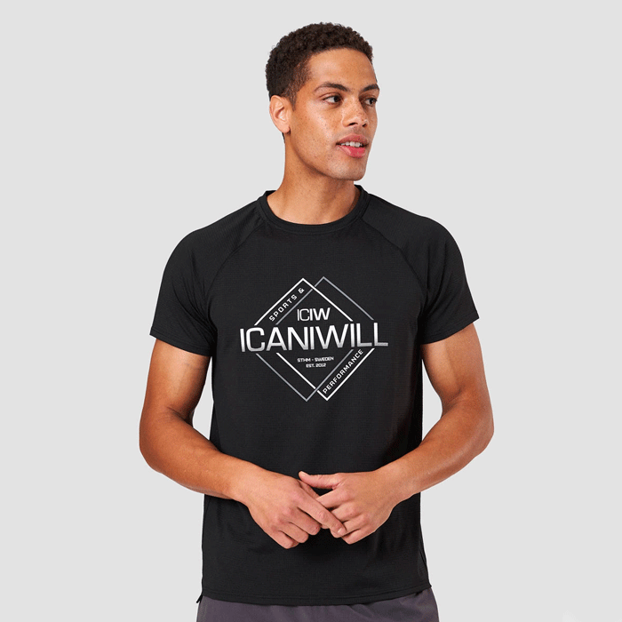 Bild av Training Mesh Graphic Tee, Black