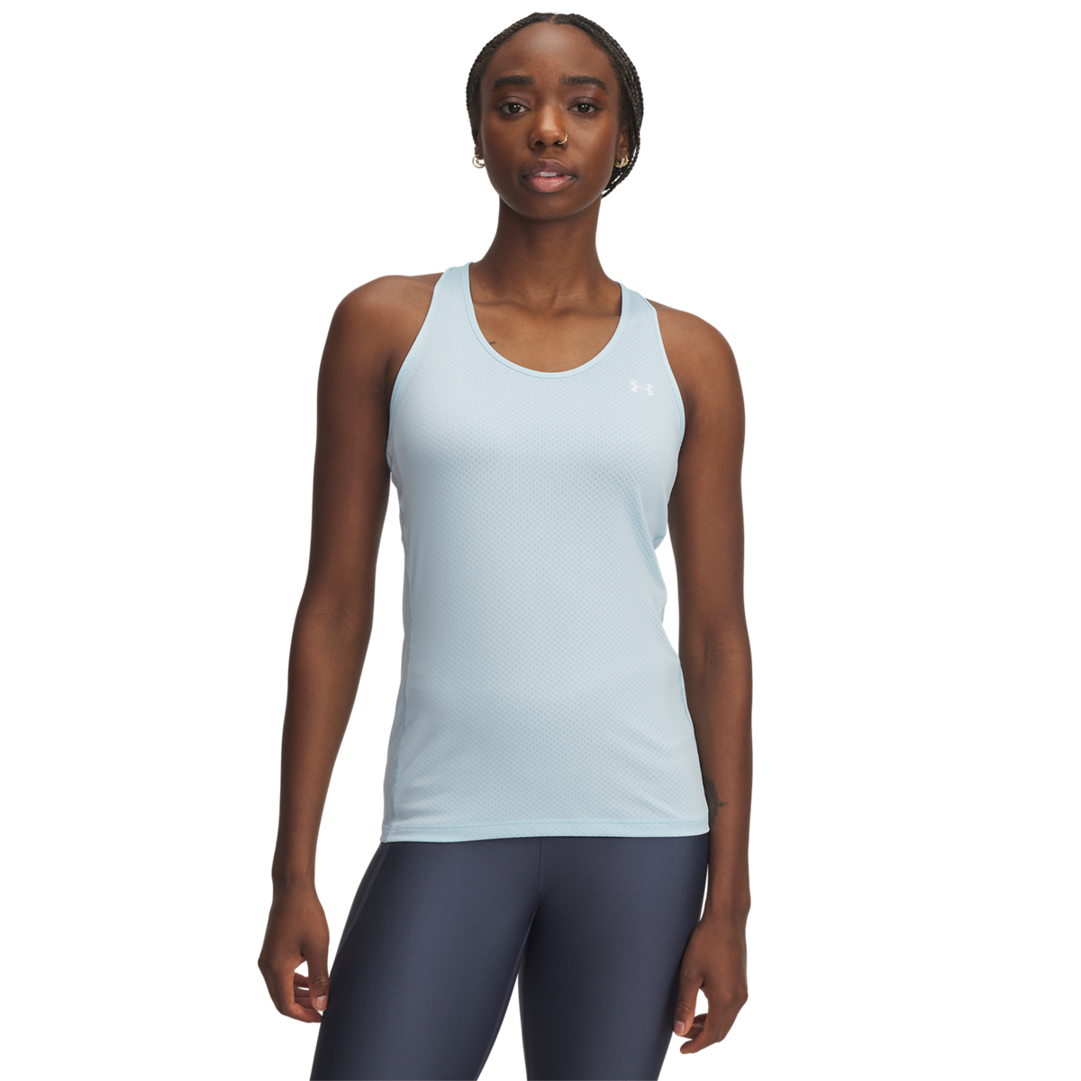 Tech Mesh Racerback Linne Blå