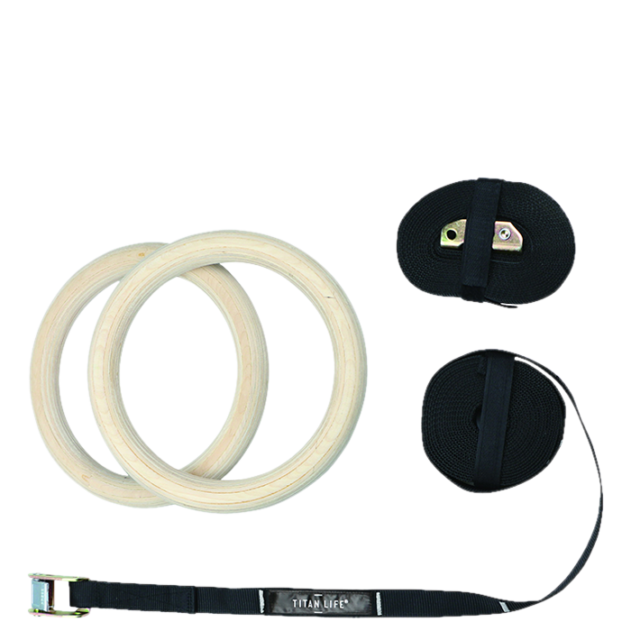 Titan Life PRO Gymrings Wooden