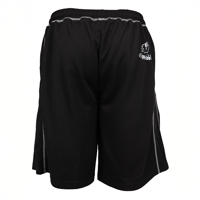 Marlow Mesh Shorts Svart Gr&aring;