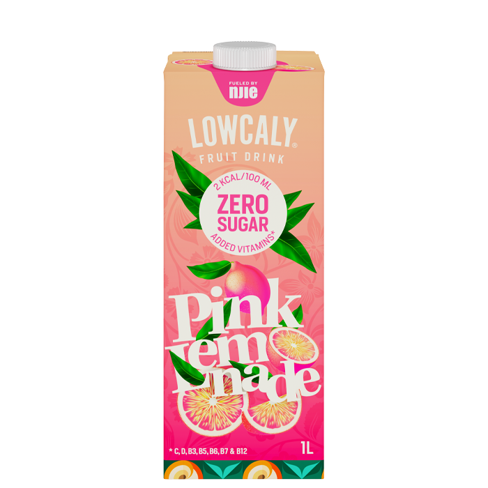 Lowcaly Fruktdryck 1000 ml