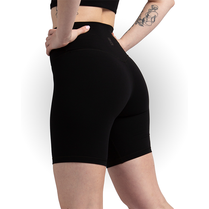 Awco Studio Biker Shorts Matte Black