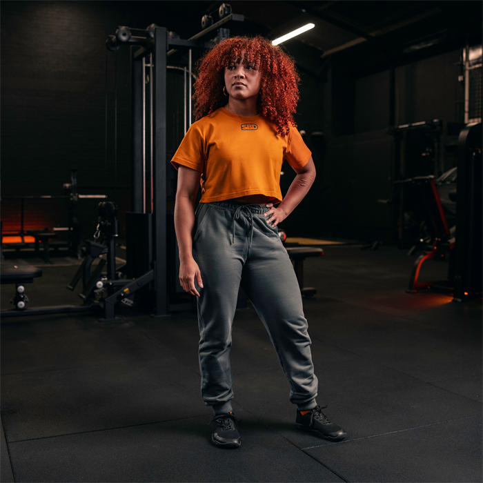 Forge Crop Top Women's Orange
