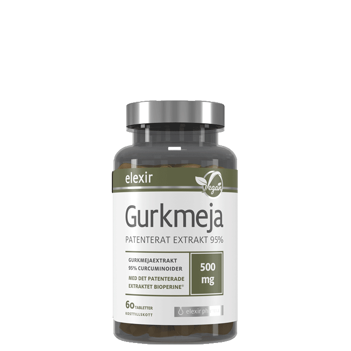 Gurkmeja 500 mg 60 tabletter