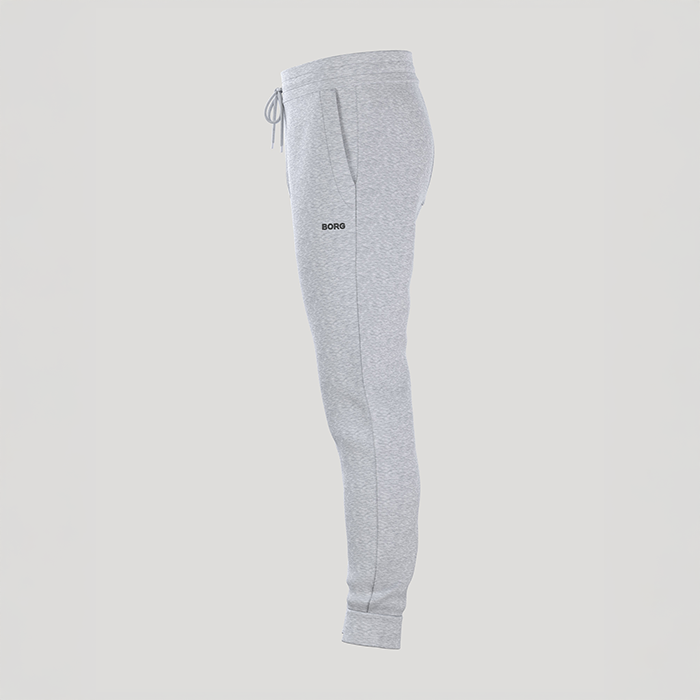 Essential Tapered Sweatpants Ljusgr&aring;