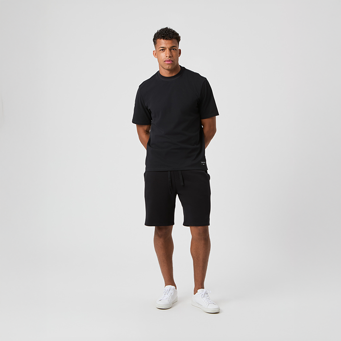Centre High Neck T‑shirt Svart