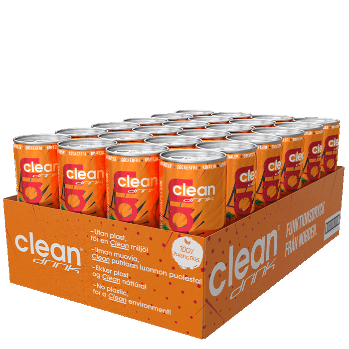 24 x Clean Drink, 330 ml