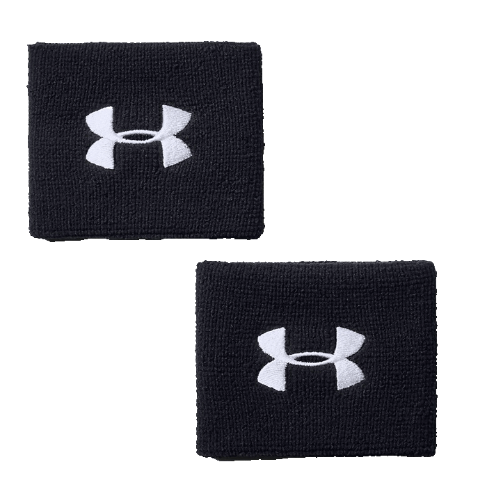 UA Performance Wristbands, Black