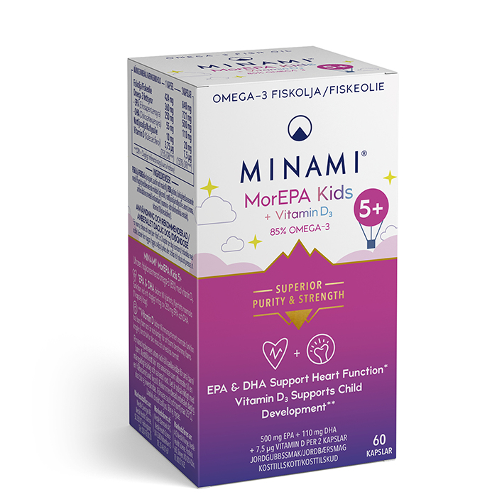 Omega-3 MorEPA Mini Kids 5-60 kapslar