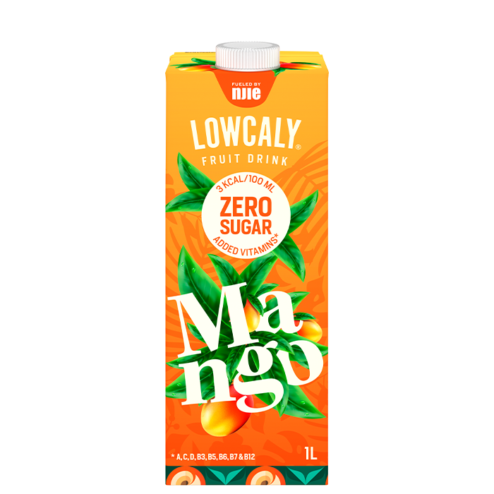 Lowcaly Fruktdryck 1000 ml