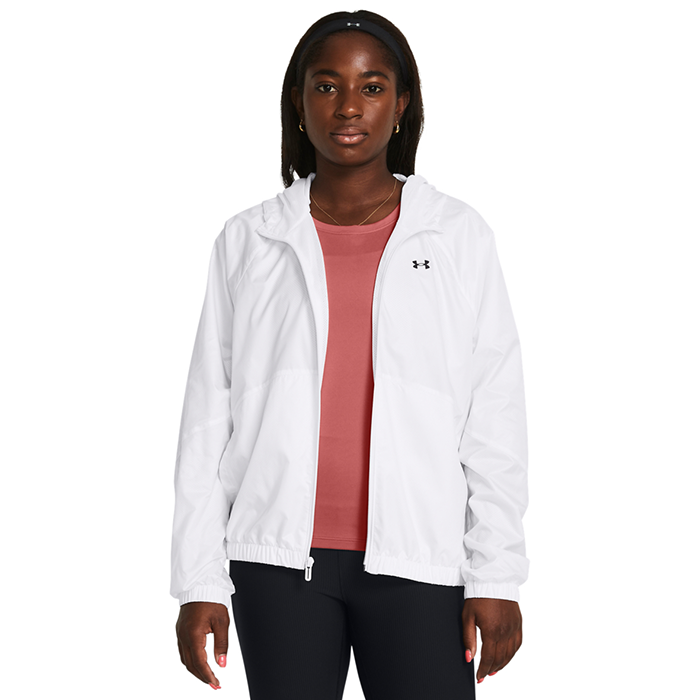 Sport Windbreaker Jacka Vit