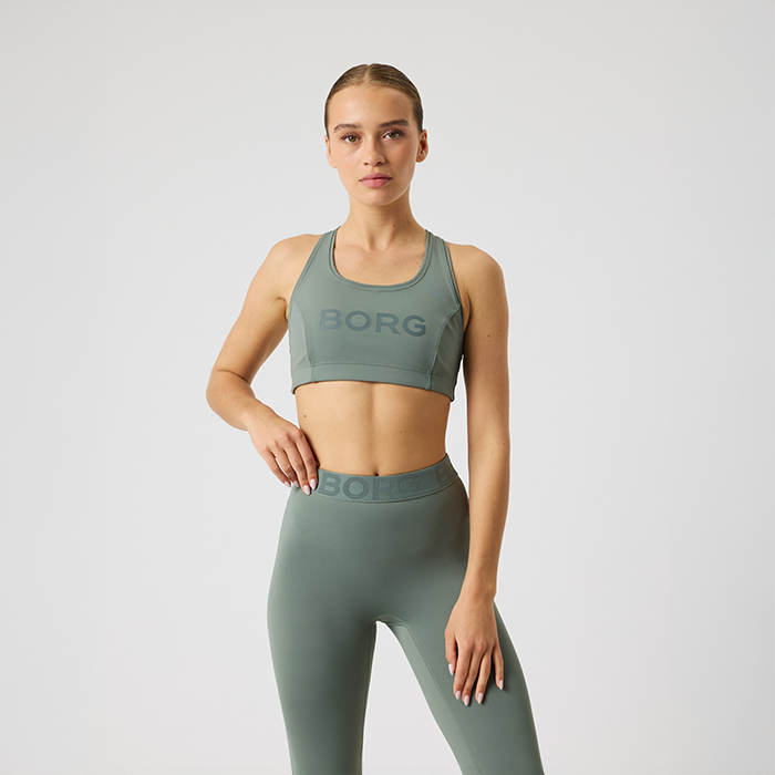 Mid Support Sport‑BH Grön