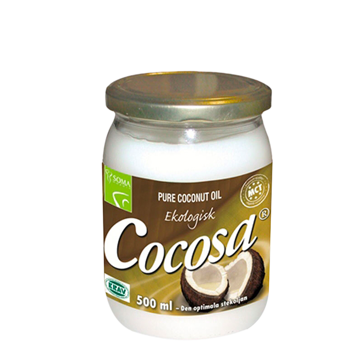 Organic Cocosa Pure Coconut Oil, 500 ml