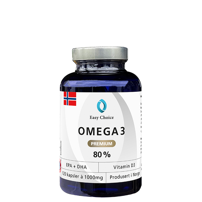Omega-3 Premium 80%120 kapslar
